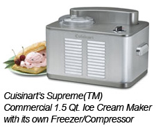 Cuisinart's Supreme  Ice Cream Maker