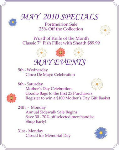 May Events