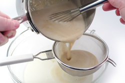 Straining the Custard