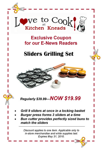 Slider Grill Set Coupon