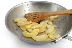 Sautéing Pears