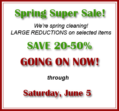 Spring SUPER Sale