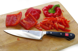 Slicing Red Pepper