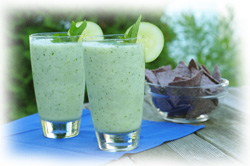 Cucumber Mint Yogurt  Smoothie