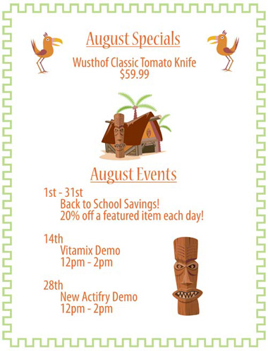August Events