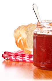 Strawberry Jam and Bread