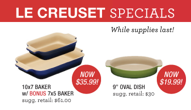 Le Creuset Special Features