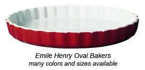 Emile Henry Oval Baker