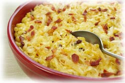 Swiss Mac 'n Cheese and Bacon