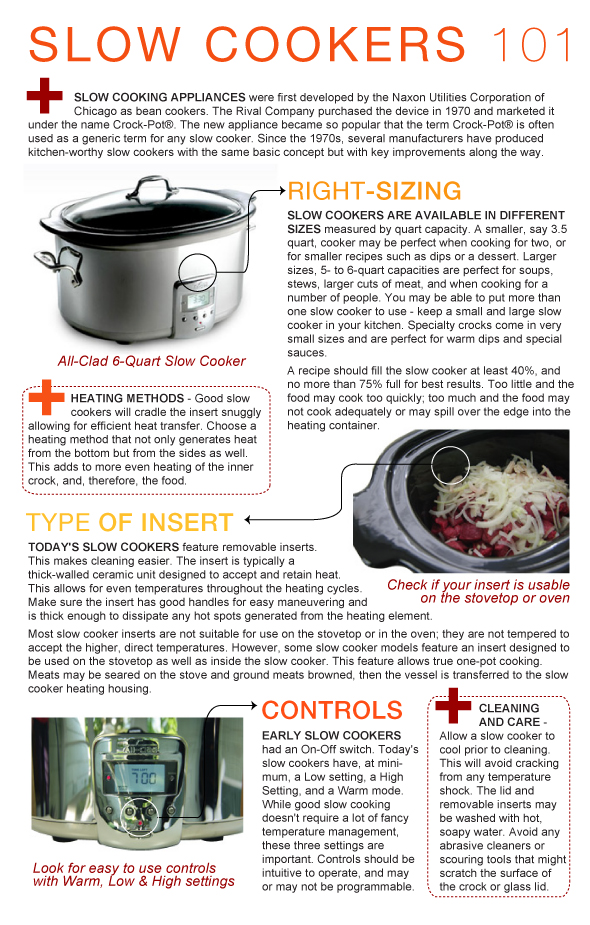 Slow cookers
