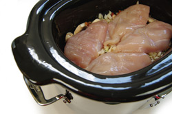 Ingredients in Slow Cooker