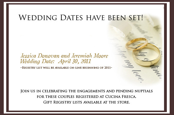 Bridal Registry