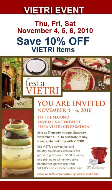 Vietri Event