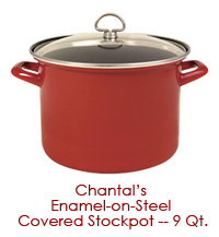 Chantal's Enamel on Steel Stockpot