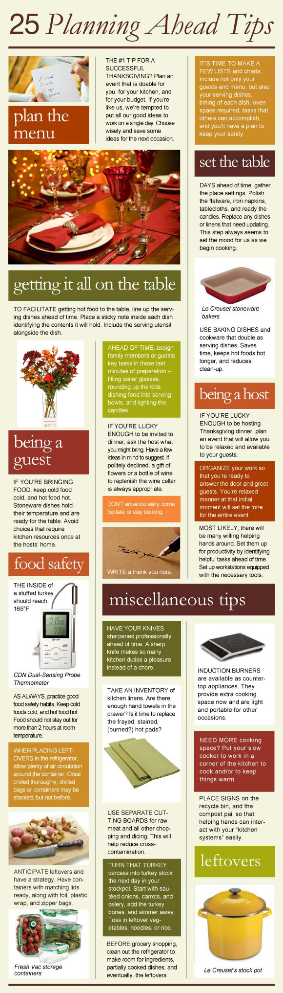 Planning Tips