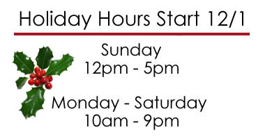 Holiday Hours