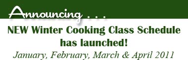 WInter Cooking Classes