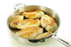 Chicken Sauteeing