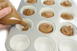 Filling Muffin Cups