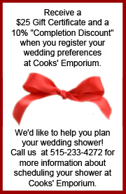 Wedding Registry Coupon and Wedding Showers