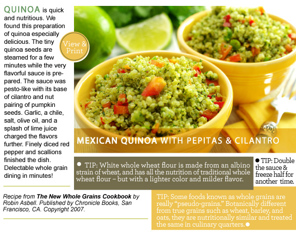 Recipe: Mexican Quinoa