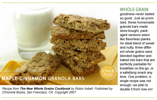 Recipe:Granola Bars