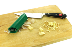 Chopping Garlic