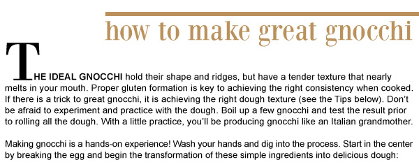 How To Make Gnocchi