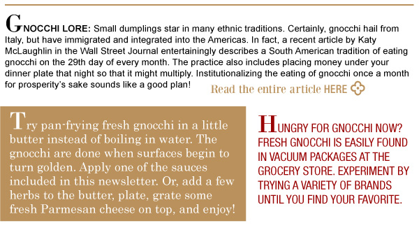Gnocchi Lore
