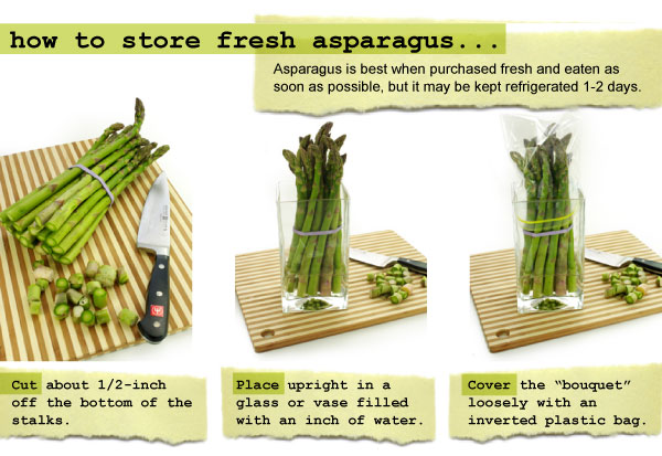 How to Store Fresh Asparagus