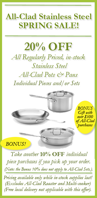 Open online at www.beyondpotsandpans.com