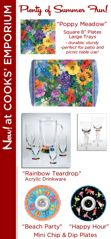 New at Cooks' Emporium