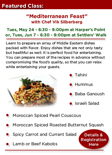 Featured Class: Mediterranean Feast