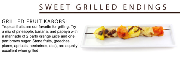 Grilled Fruit Kabobs