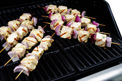 Fish Kabobs on the Grill