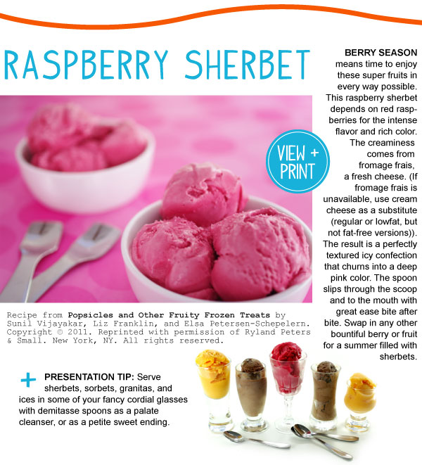 Raspberry Sherbet