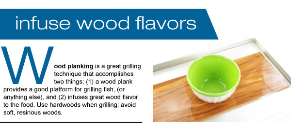 Infuse Wood Flavors