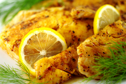 Grilled Tilapia with Spicy Lemon Pepper Rub