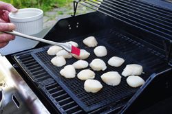 Basting Scallops