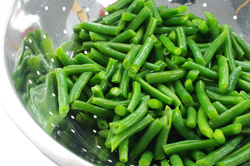 Draining Green Beans