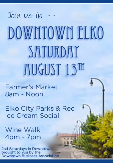 Downtown Elko - August 13