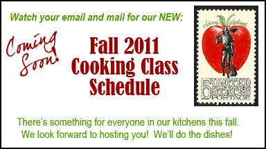 Fall Schedule Coming Soon!
