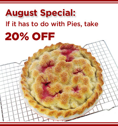 20% OFF Pie Equipment