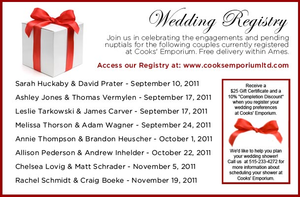 Wedding Registry