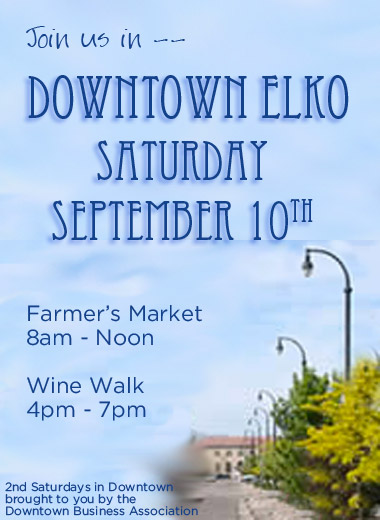Downtown Elko - September 10