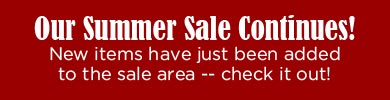 Summer Sale Continues!