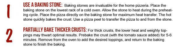 Baking Stones and Partial Bakes