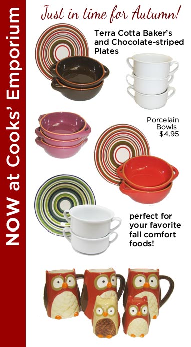 NOW at Cook's Emporium