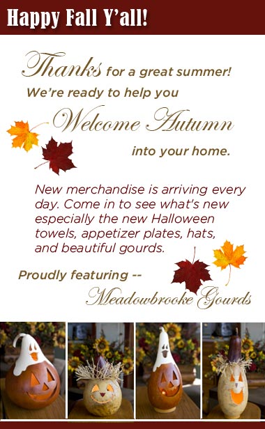 Transition into Autumn