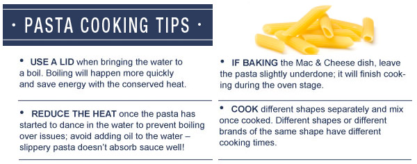 Pasta Tips